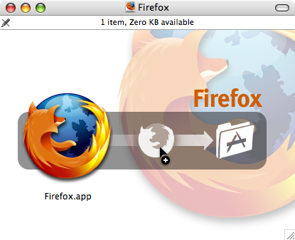 FireFox Installer Window